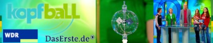 Link zur Hompage von - WDR - Die Sendung “Kopfball” - Experimente Lichtmühle